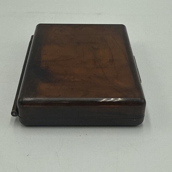 Lucite Tissue Box & Mirror Compact Set From Holiday Inn Des Moines Iowa Rare - Picture 11 of 15